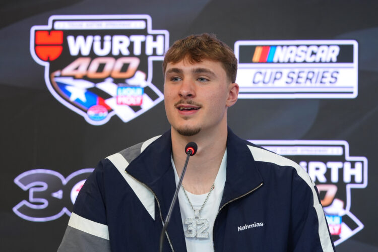 NBA top rookie Cooper Flagg gets a ride from NASCAR rookie Connor Zilisch